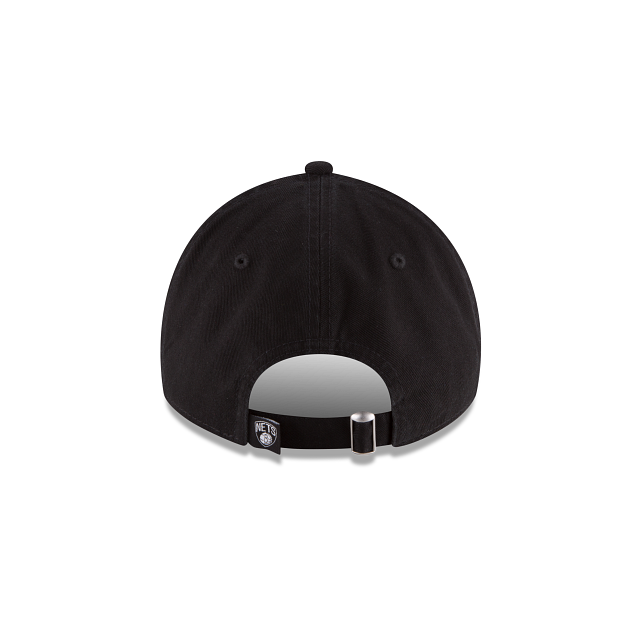 Brooklyn Nets Core Classic Black 9TWENTY Adjustable Hat