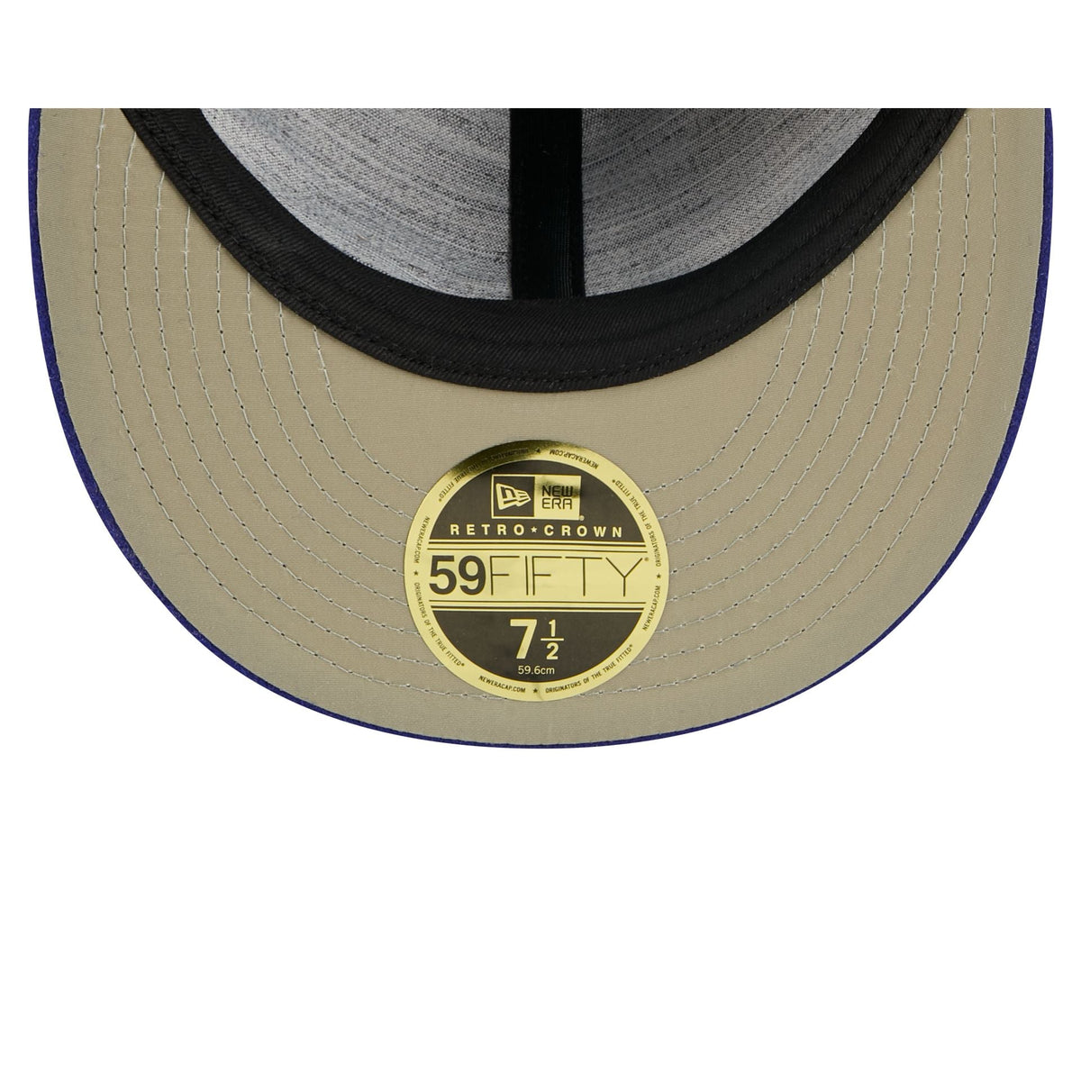 Los Angeles Dodgers Wool Retro Crown Blue 59FIFTY Fitted Hat