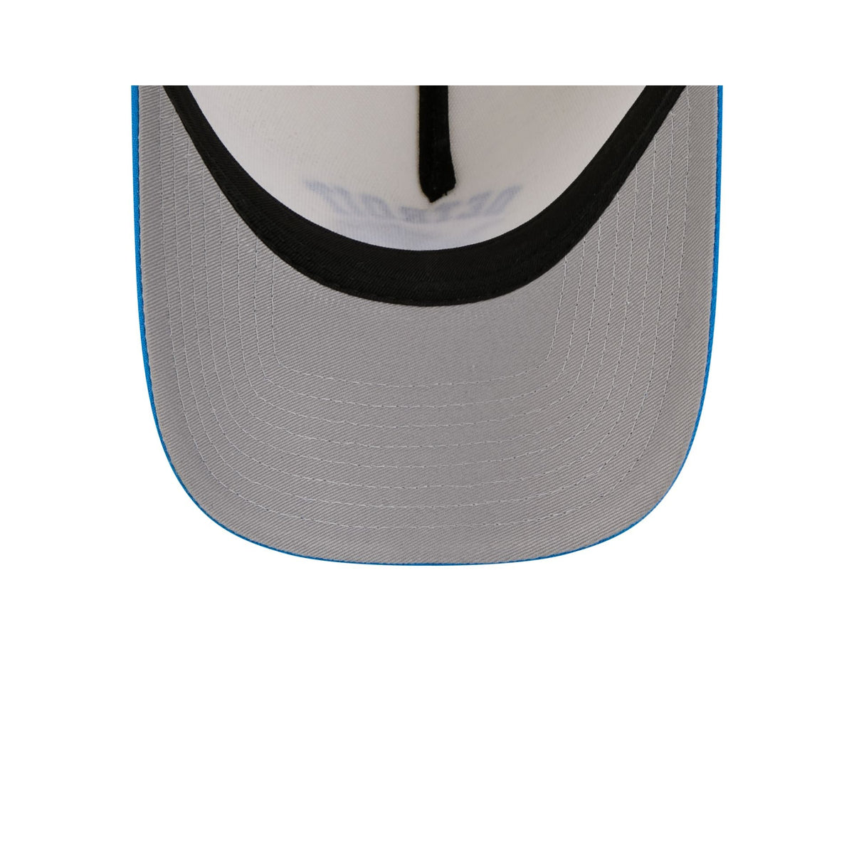 Detroit Lions Chrome White Arched 9FORTY A-Frame Snapback Hat