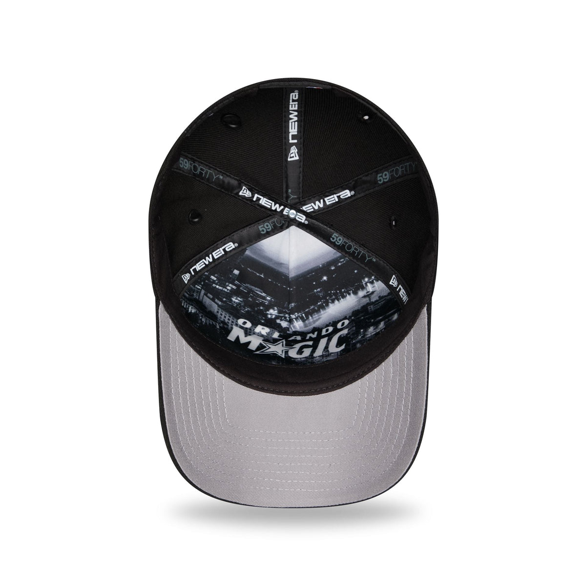 Orlando Magic 2026 Draft Black 59FORTY A-Frame Fitted Hat