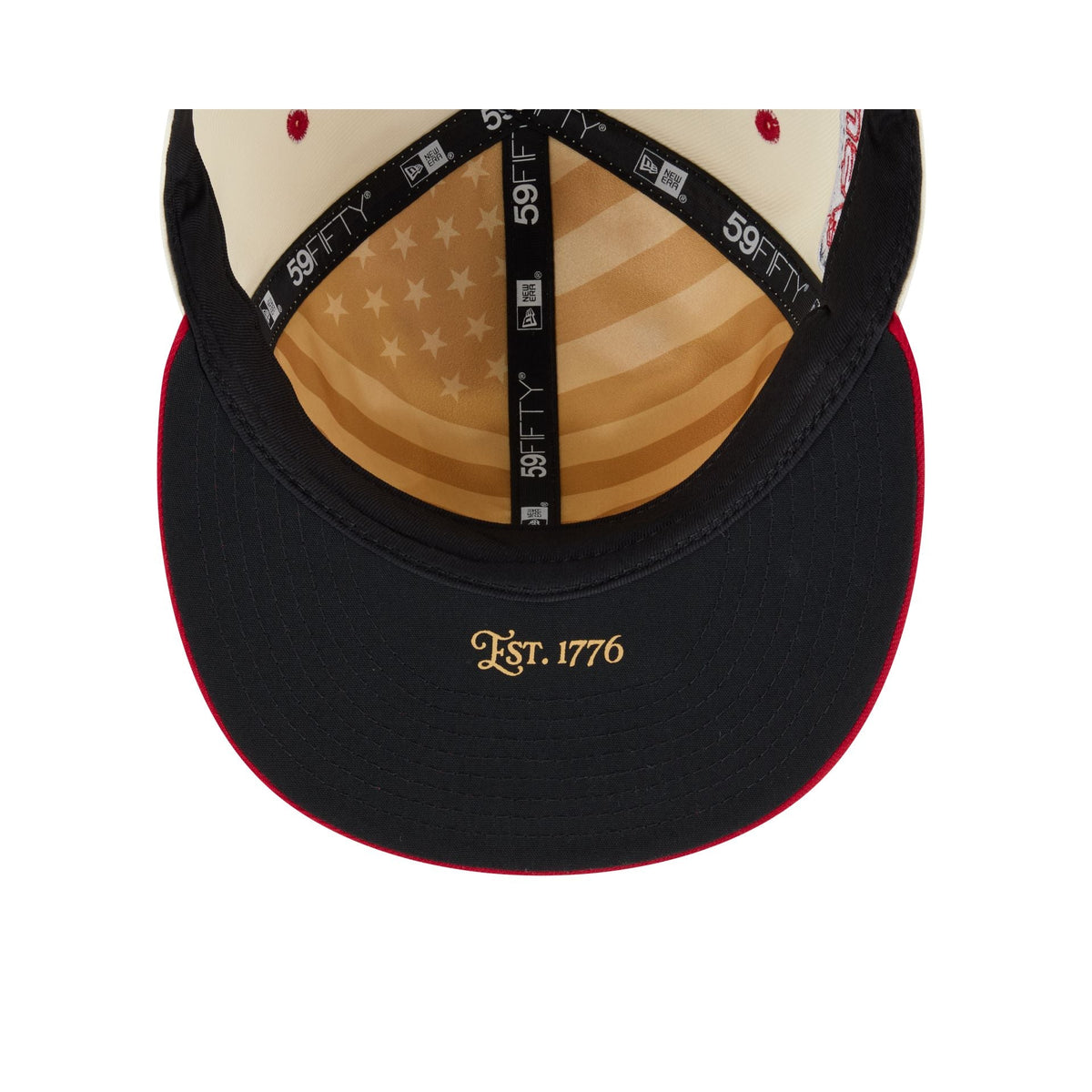 Cincinnati Reds Independence Day 2026 59FIFTY Fitted Hat