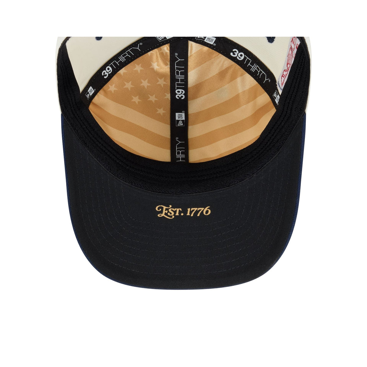 Tampa Bay Rays Independence Day 2026 39THIRTY M-Crown Stretch Fit Hat