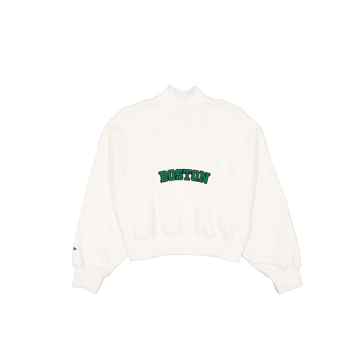 Boston Celtics Women's Chrome White Quarter Zip