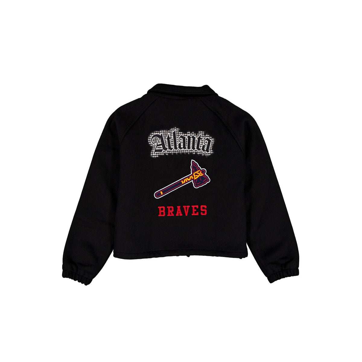 Atlanta Braves Women's Cropped Wool Jacket
