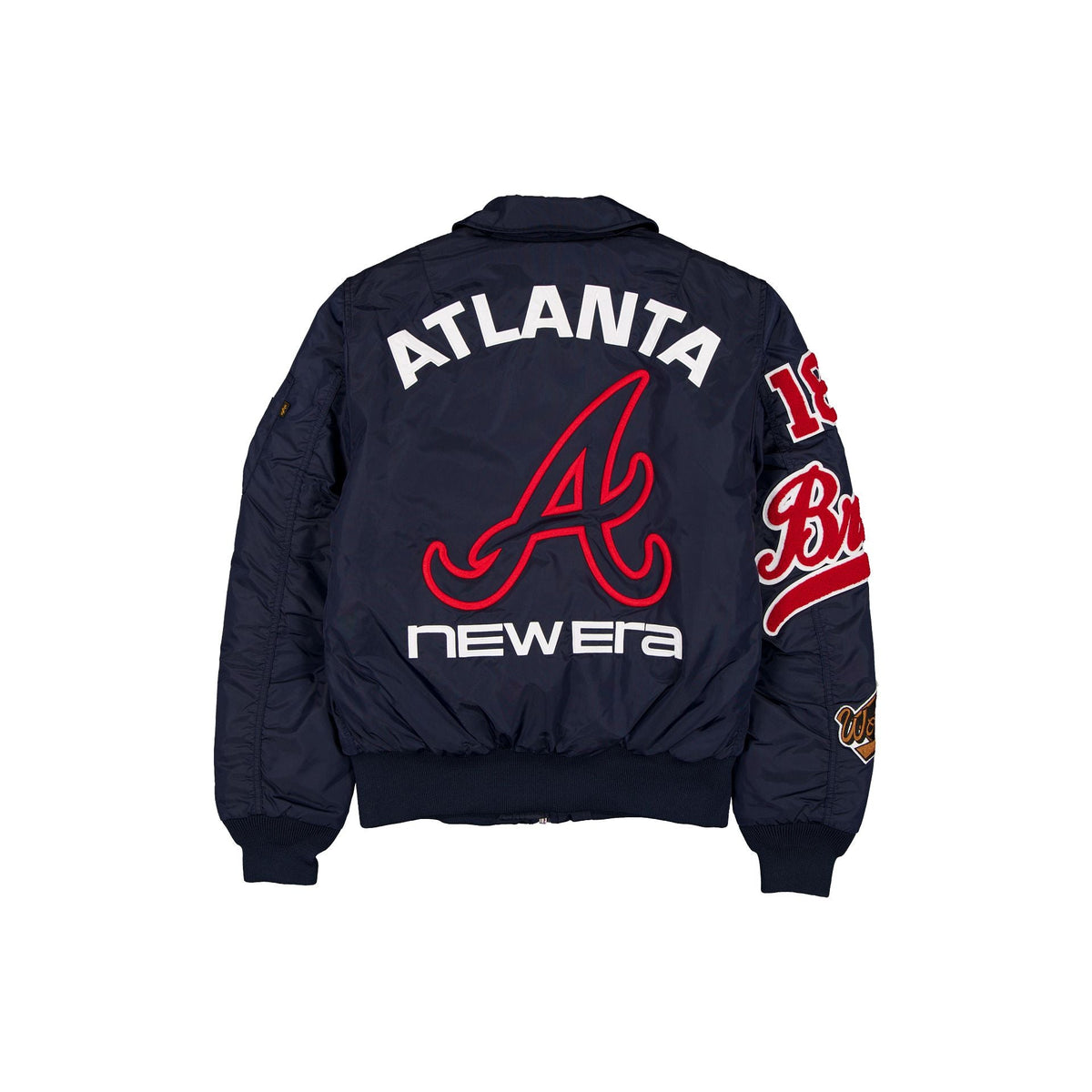 Alpha Industries x Atlanta Braves MA-1 Flight Jacket