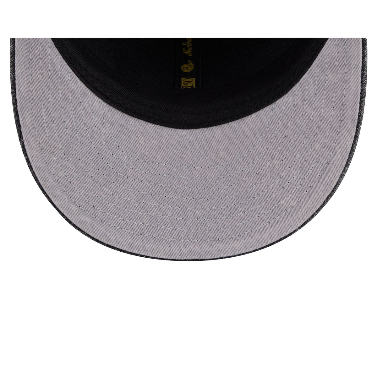 Los Angeles Lakers Black Denim Low Profile 59FIFTY Fitted Hat