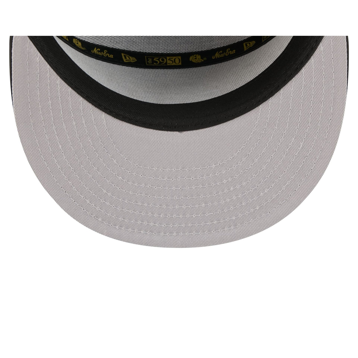 Pittsburgh Pirates Gold Logo Rope Split Panel 59FIFTY Fitted Hat