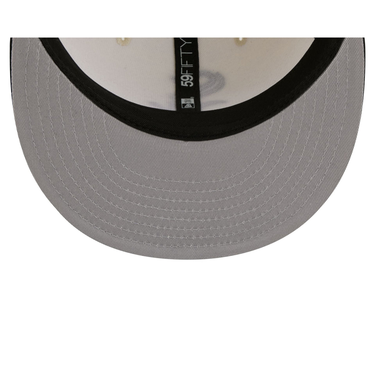 Chicago White Sox Chrome White Basic 59FIFTY Fitted Hat