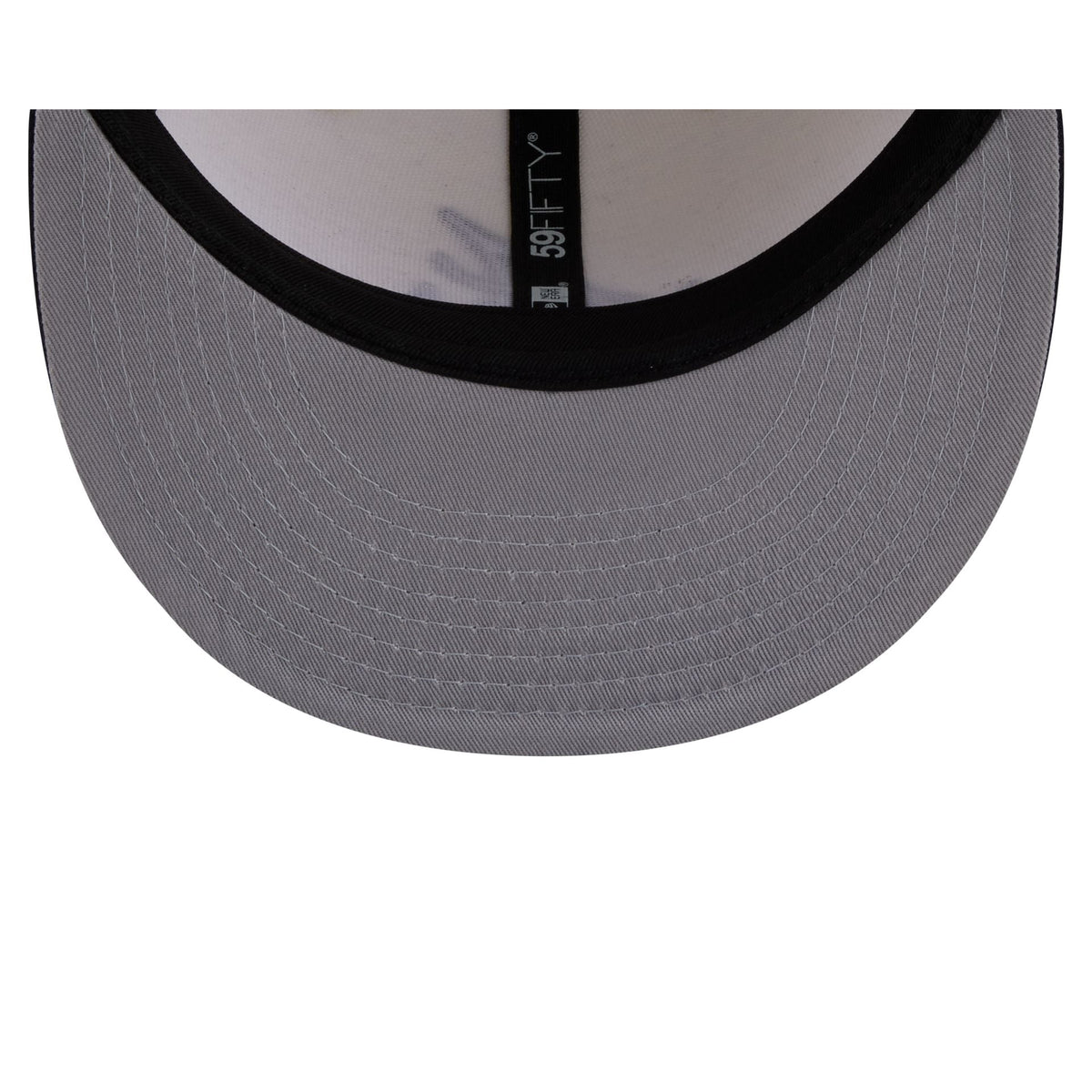 Atlanta Braves Chrome White Basic 59FIFTY Fitted Hat