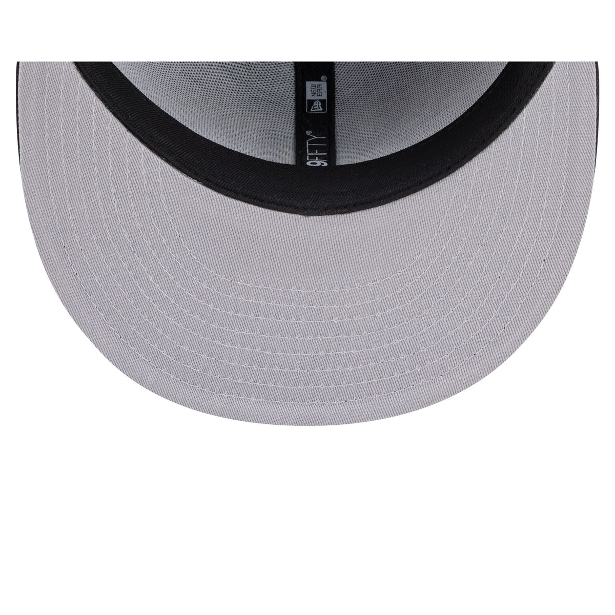 Texas Rangers Black and White Basic 59FIFTY Fitted Hat