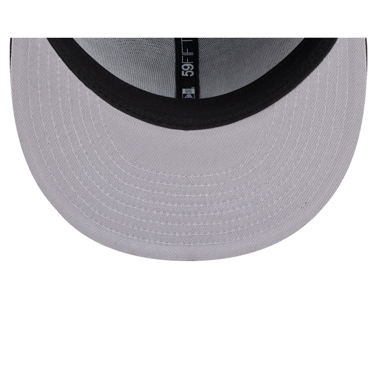 Kansas City Royals Black and White Basic 59FIFTY Fitted Hat