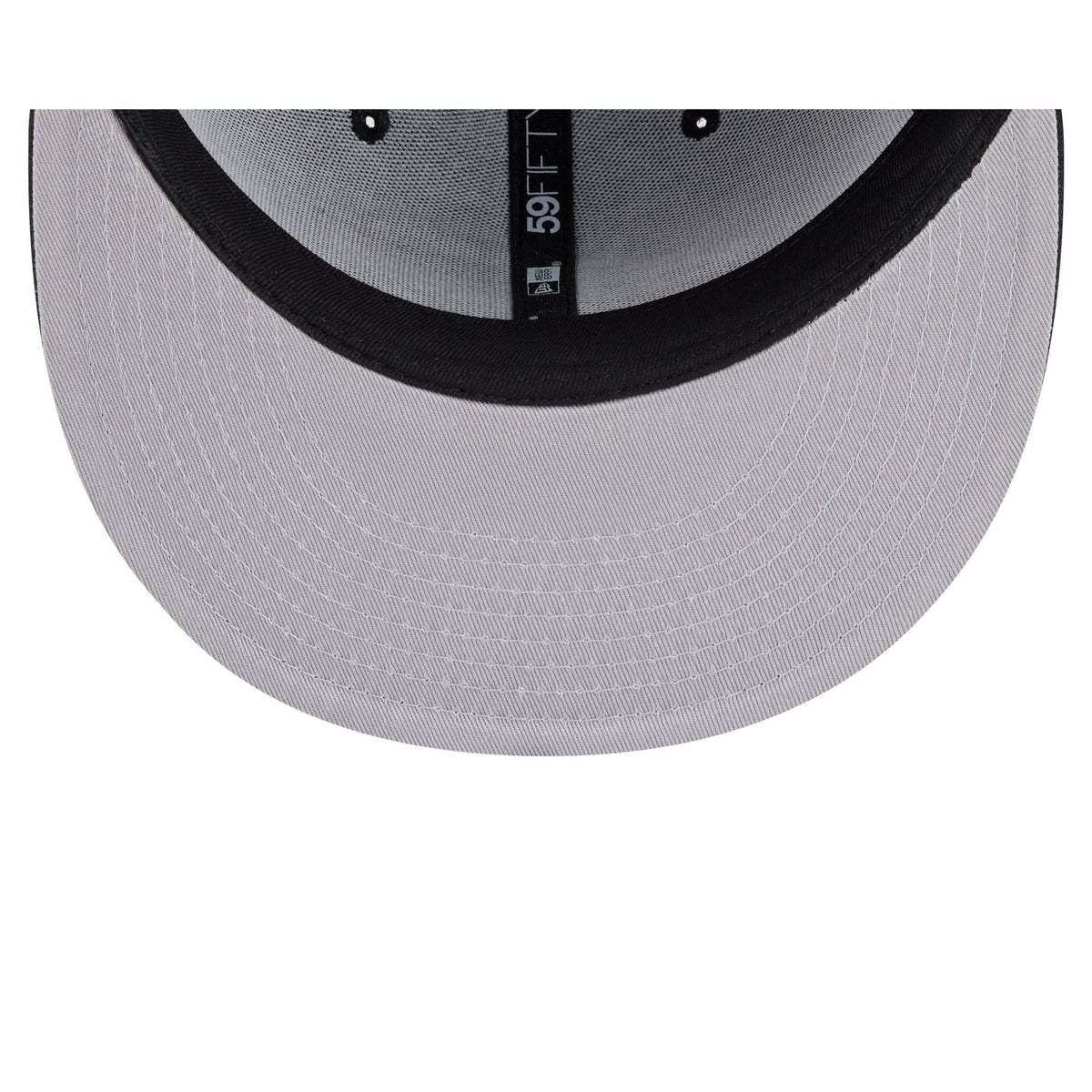 New York Knicks Black and White Basic 59FIFTY Fitted Hat