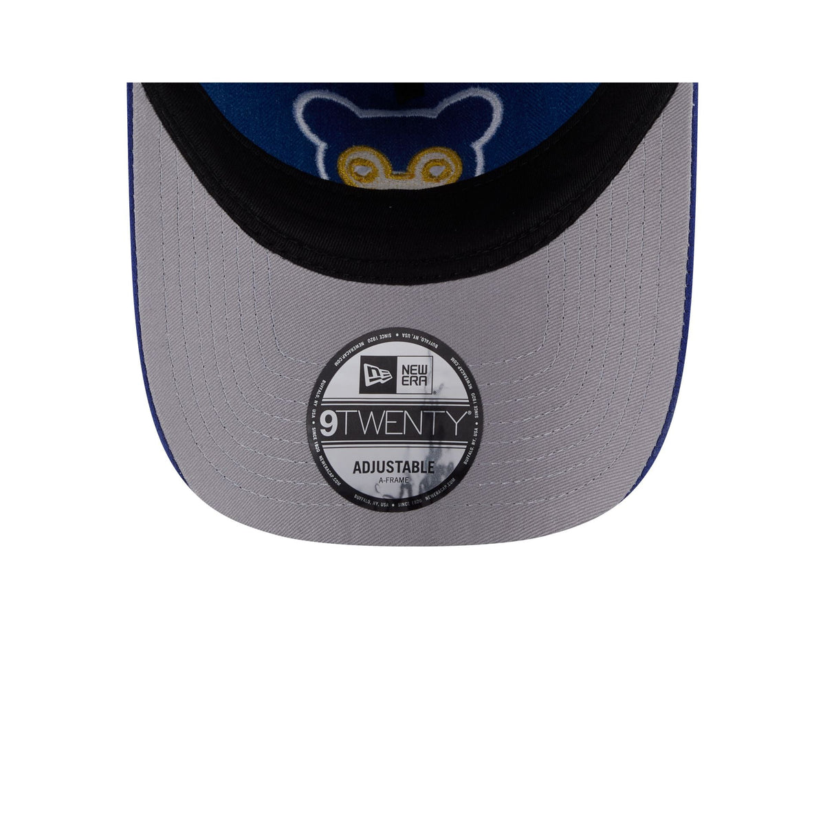 Chicago Cubs Herringbone Team Colors 9TWENTY A-Frame Adjustable Hat