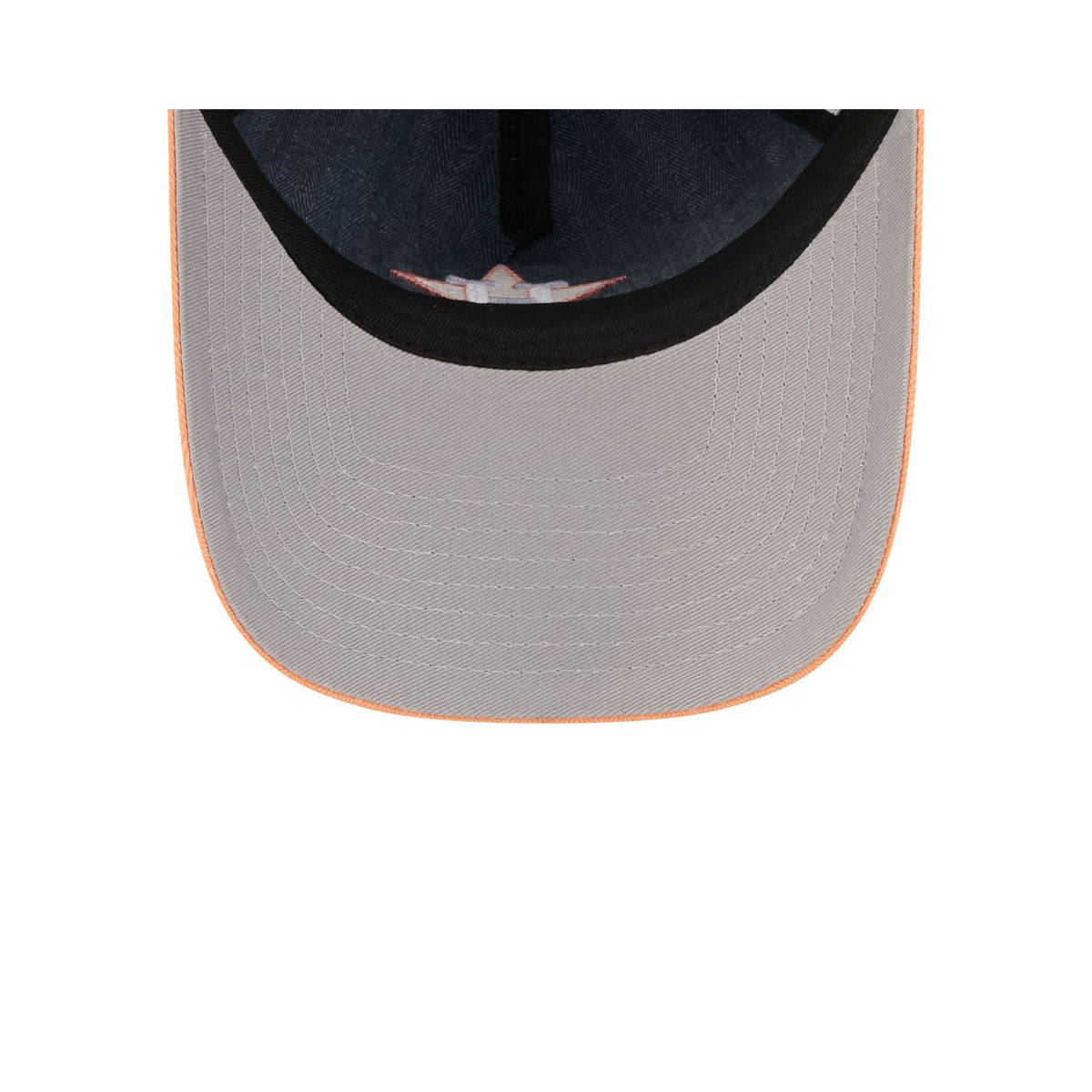 Houston Astros Herringbone Team Colors 9FORTY A-Frame Adjustable Hat
