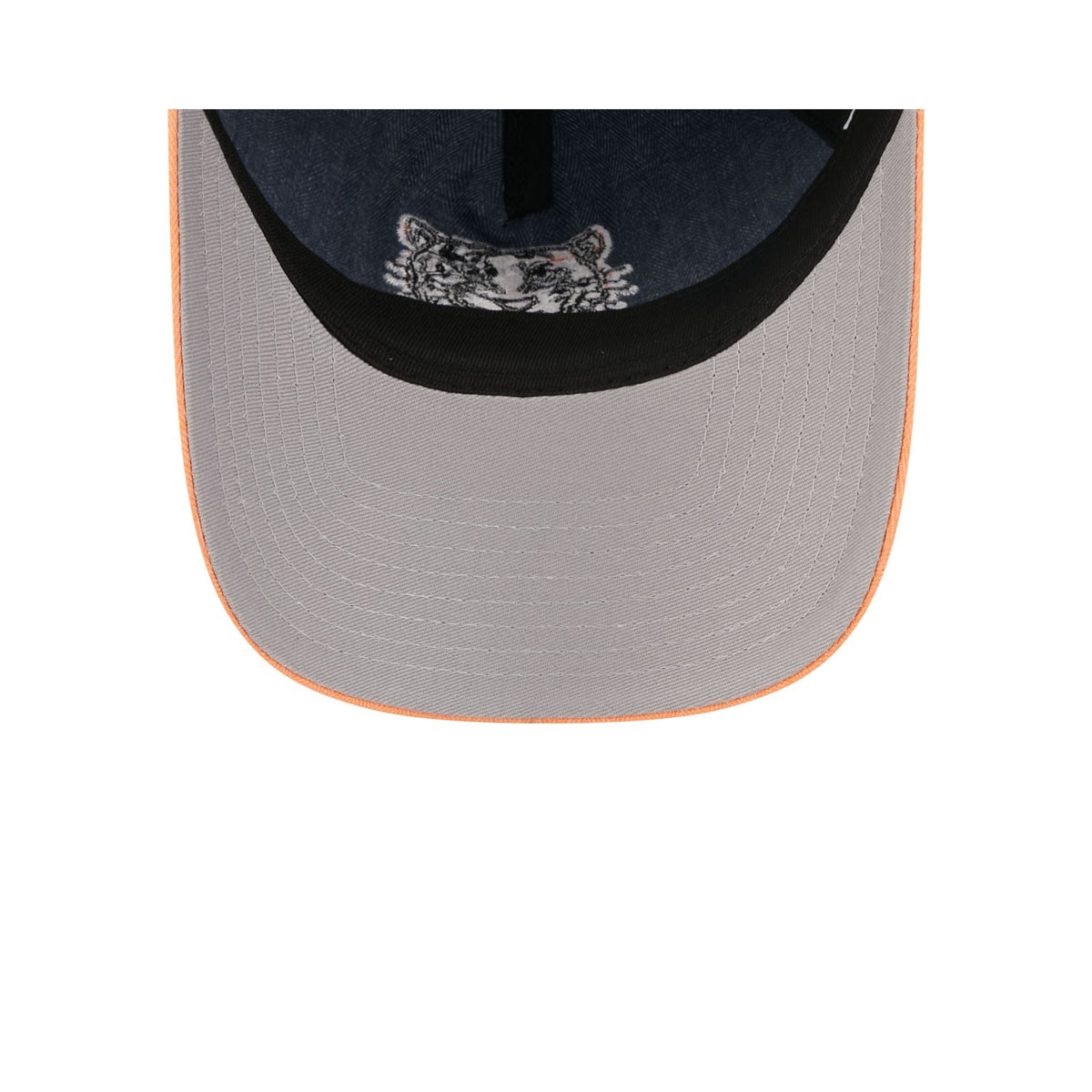 Detroit Tigers Herringbone Team Colors 9FORTY A-Frame Adjustable Hat