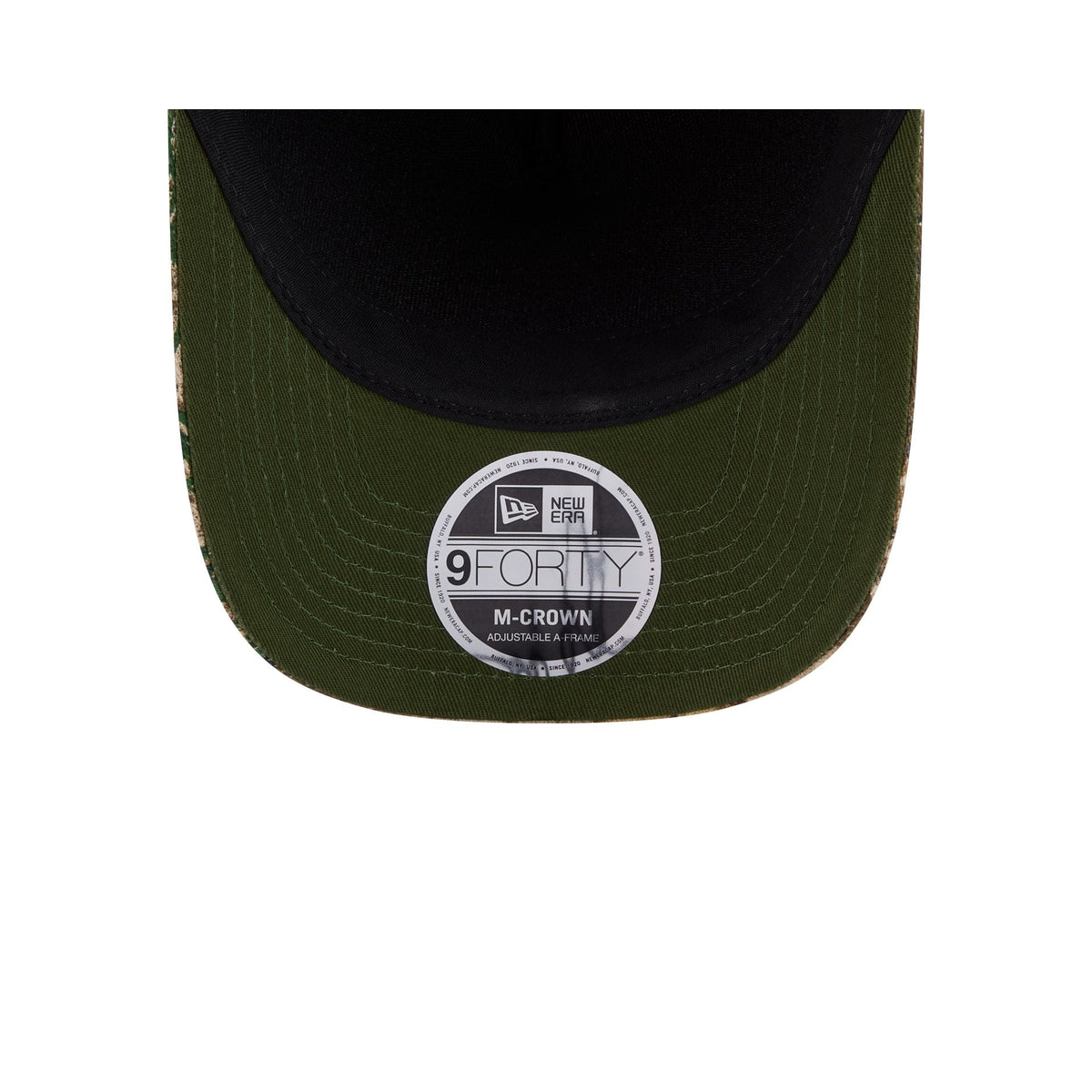 Seattle Mariners Camo Twill 9FORTY M-Crown A-Frame Snapback Hat