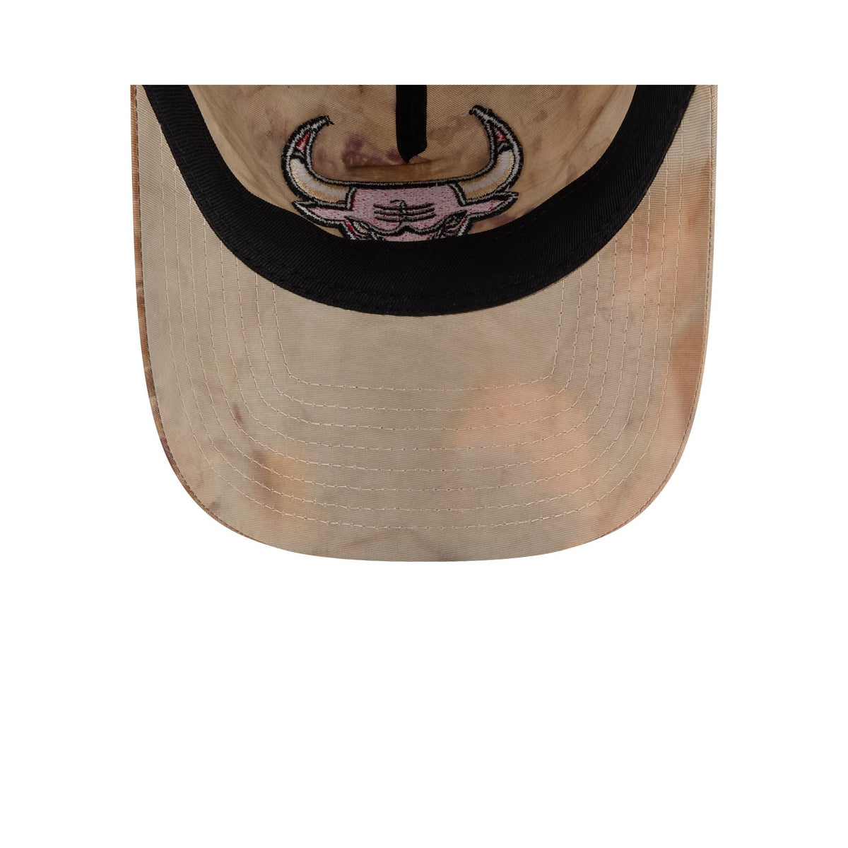 Chicago Bulls Washed Nylon Brown 9TWENTY A-Frame Adjustable Hat