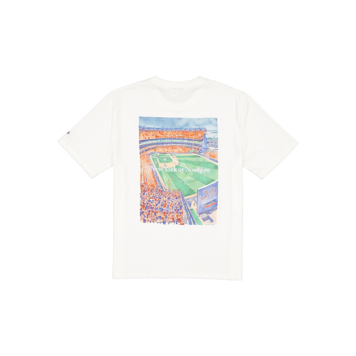 New York or Nowhere x New York Mets Watercolor T-Shirt