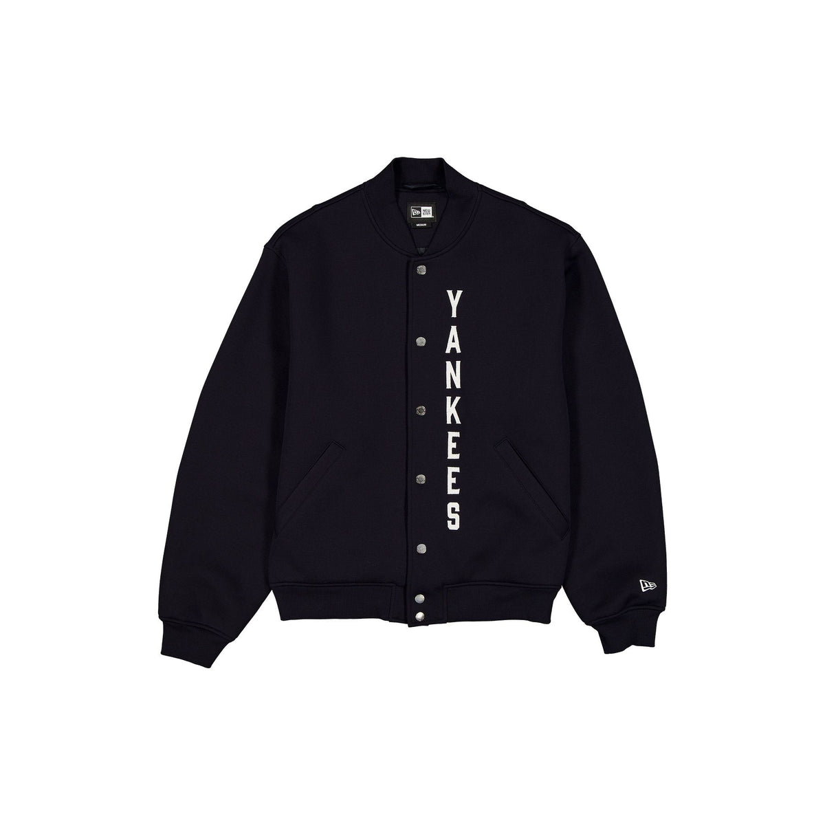 New York Yankees Tech Sweat Navy Varsity Jacket