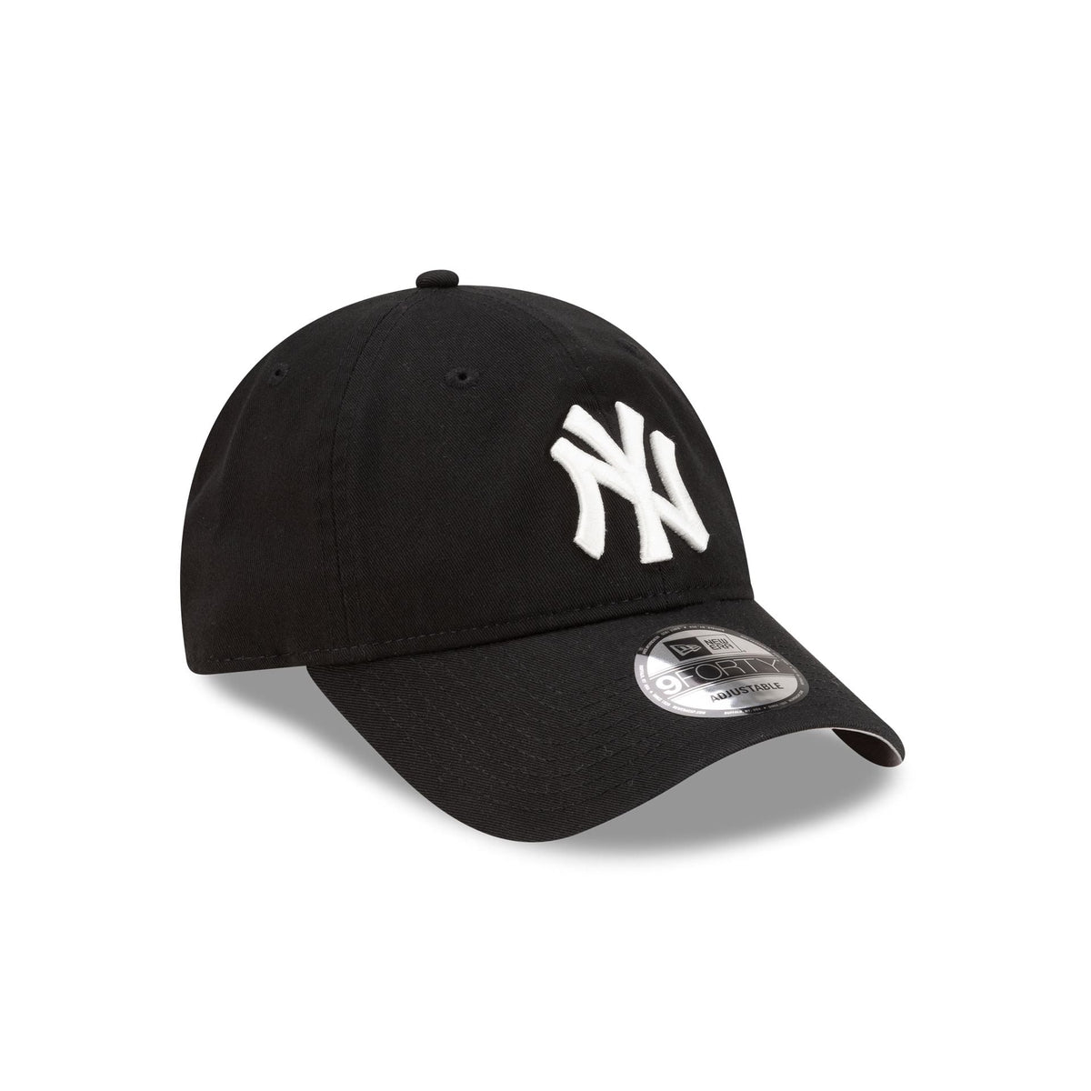 New York Yankees Black 9FORTY Adjustable Hat