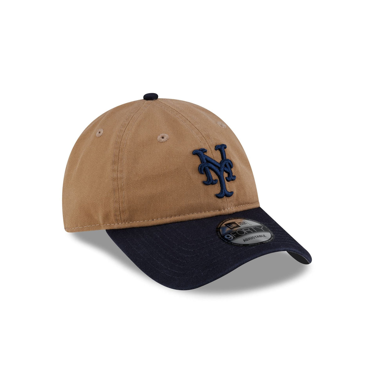 New York Mets Khaki 9FORTY Adjustable Hat