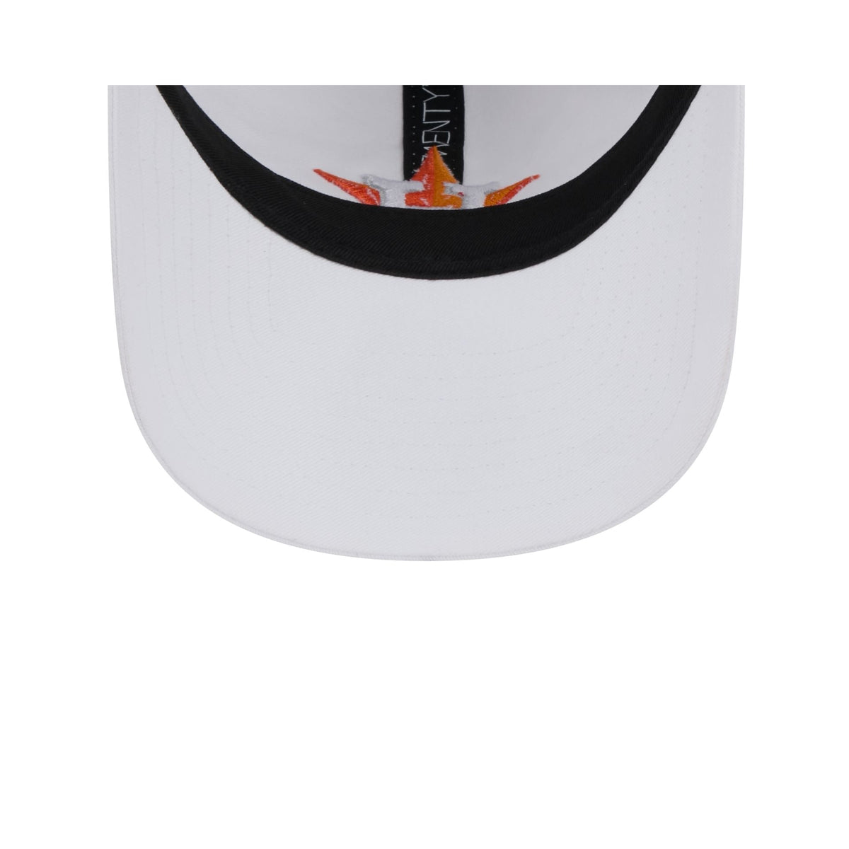 Houston Astros White 9TWENTY Adjustable Hat
