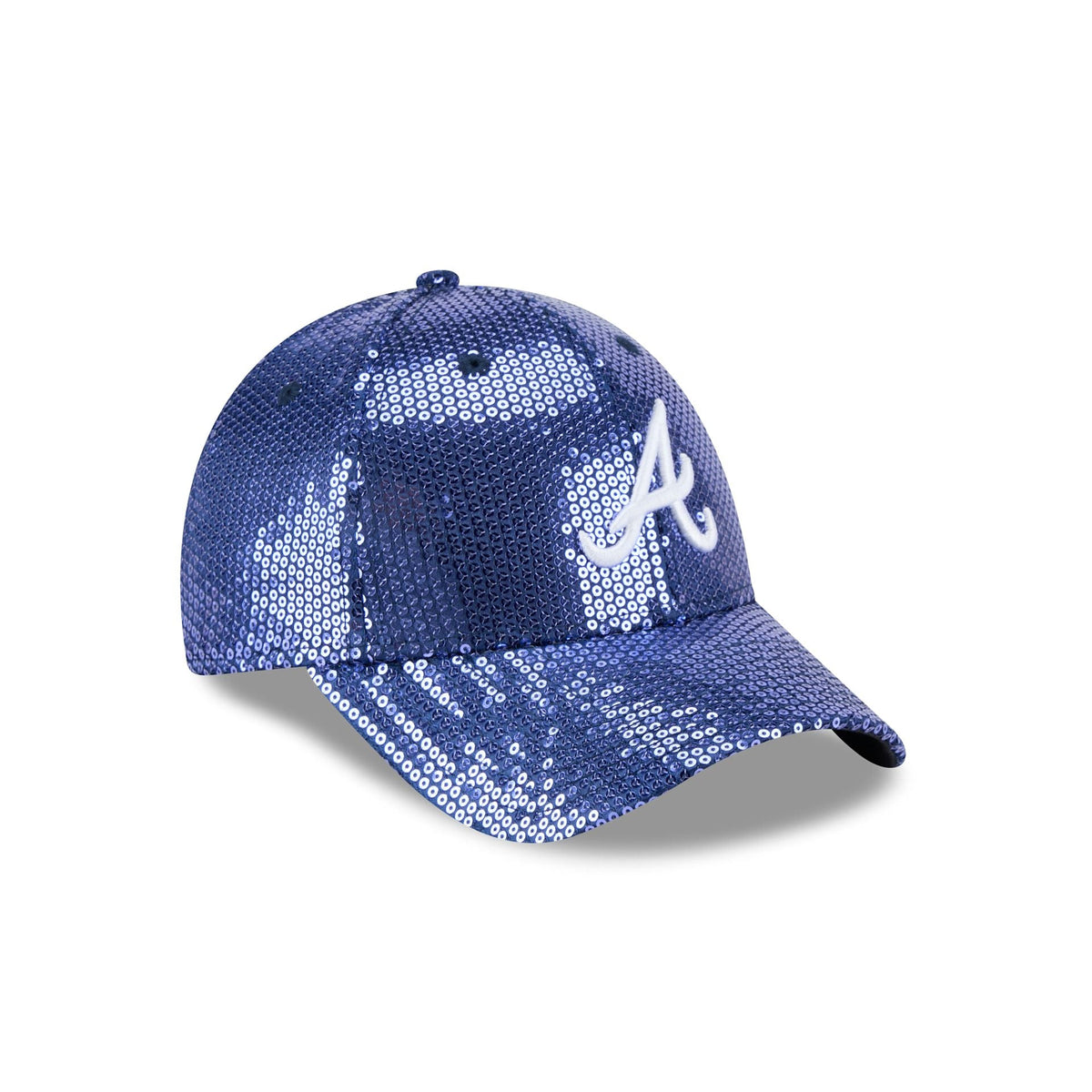 Atlanta Braves Sequin Women's 9FORTY Adjustable Hat