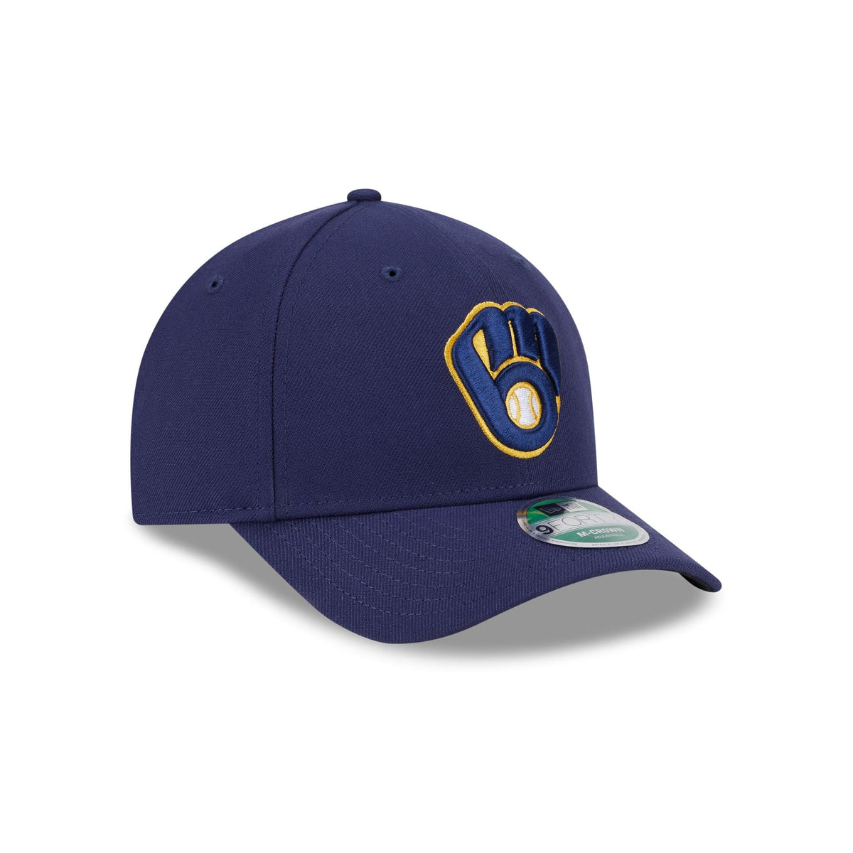 Milwaukee Brewers Home Authentic Collection 9FORTY M-Crown Snapback Hat