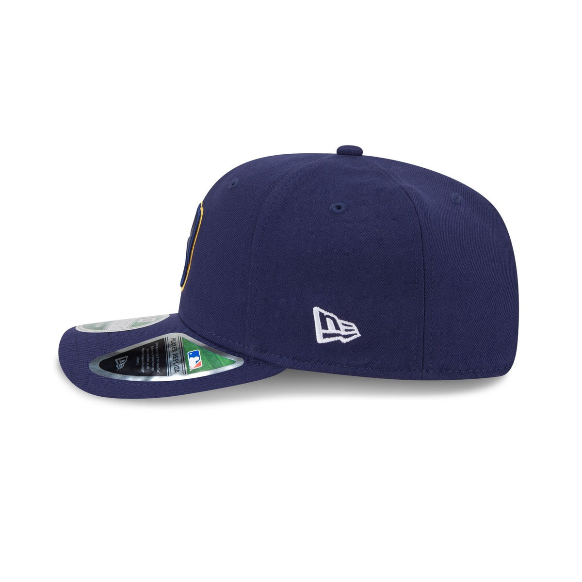 Milwaukee Brewers Home Authentic Collection 9SEVENTY Stretch-Snap Hat