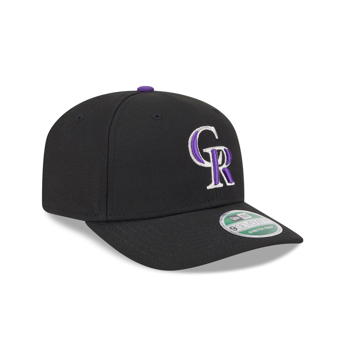 Colorado Rockies Game Authentic Collection 9SEVENTY Stretch-Snap Hat