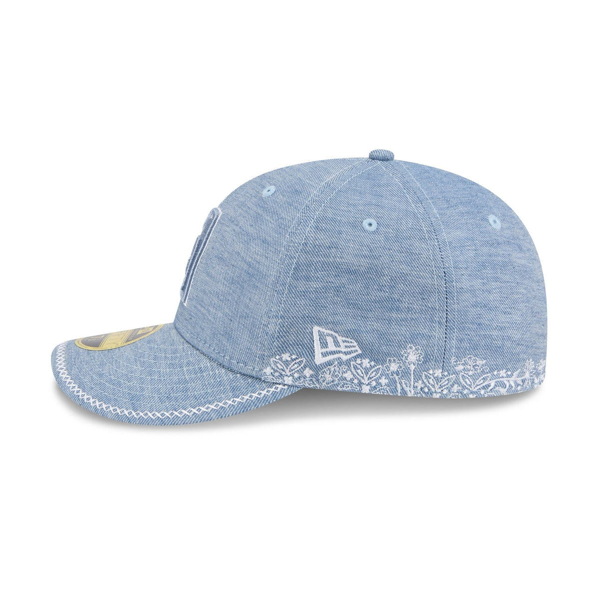 Arizona Diamondbacks Hand Stitched Chambray Low Profile 59FIFTY Fitted Hat