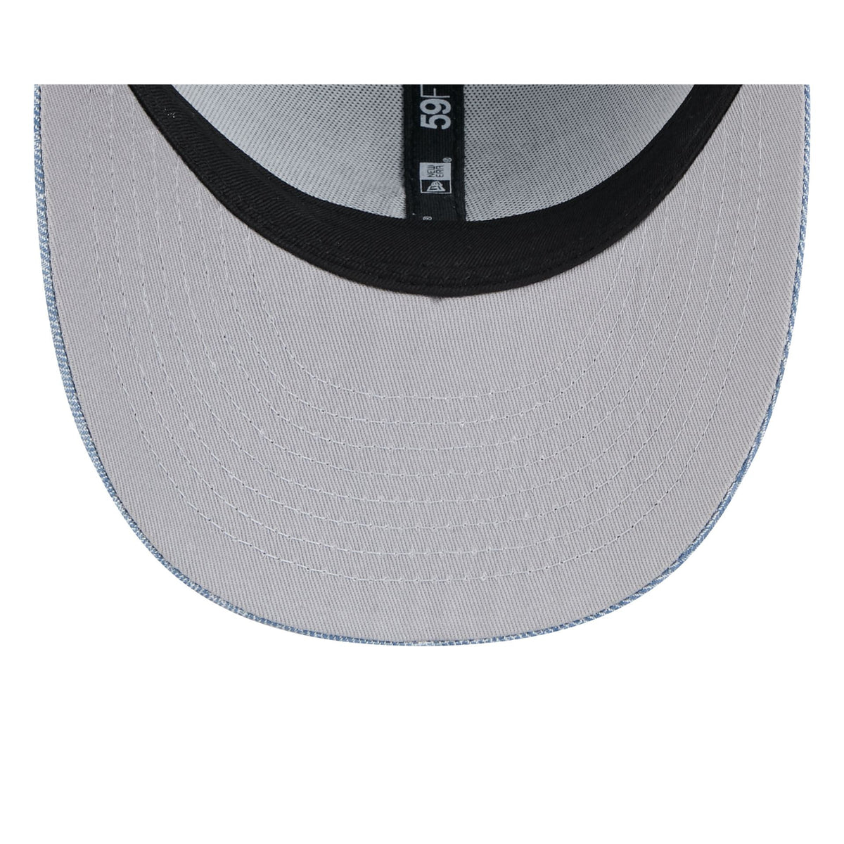 Colorado Rockies Hand Stitched Chambray Low Profile 59FIFTY Fitted Hat