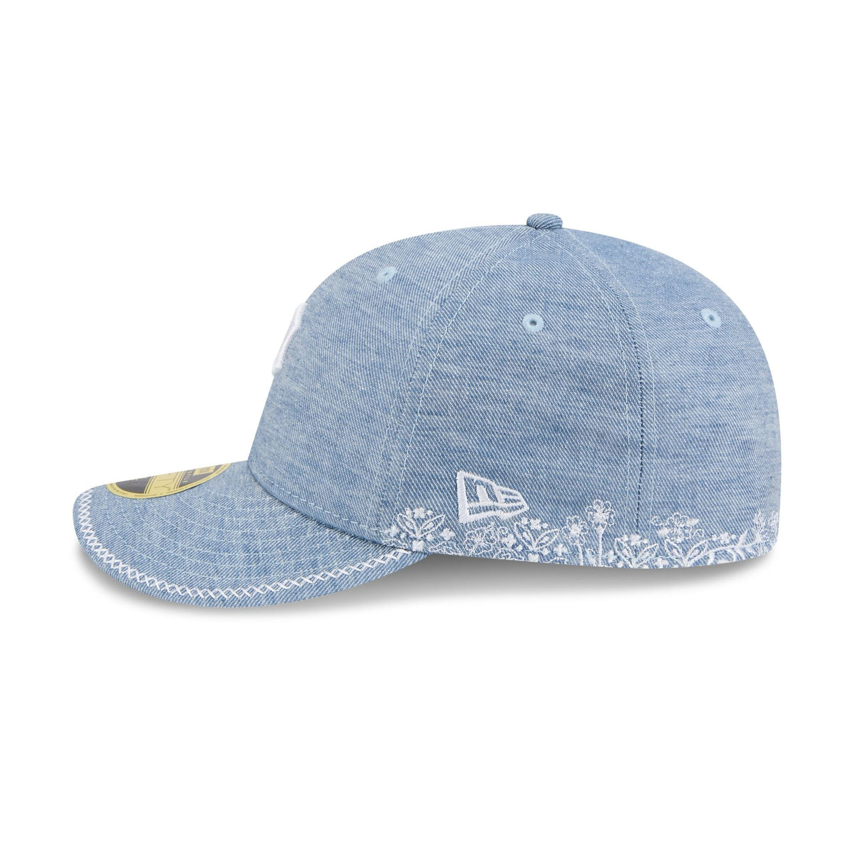 Pittsburgh Pirates Hand Stitched Chambray Low Profile 59FIFTY Fitted Hat