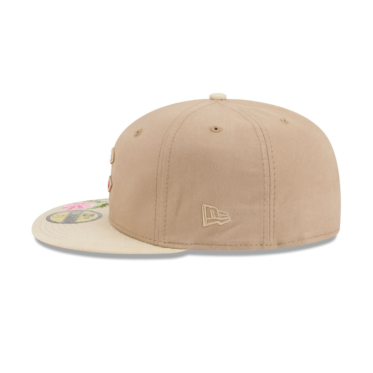 Chicago Cubs Hand Stitched Floral 59FIFTY Fitted Hat