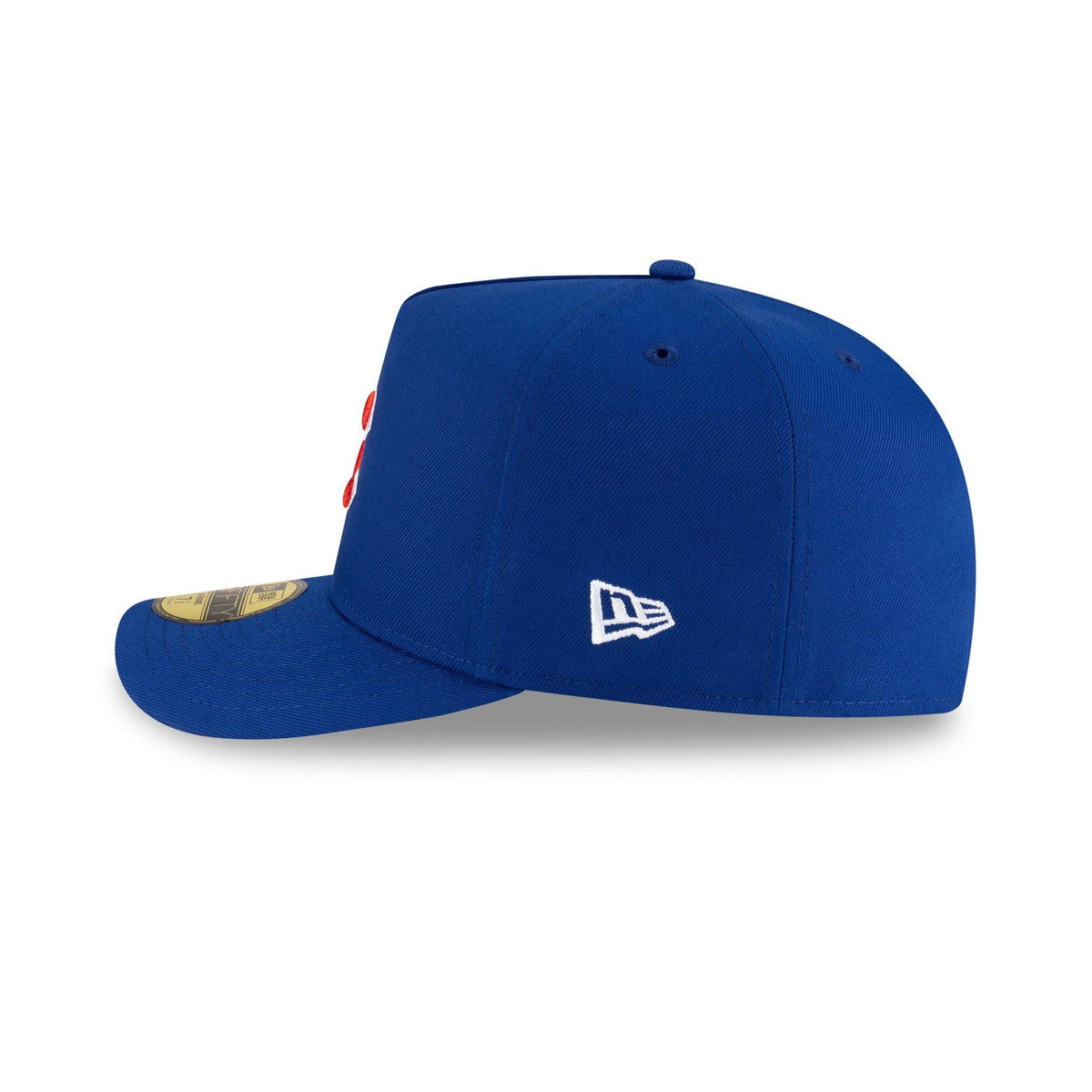 Chicago Cubs Script Safety Pin 59FIFTY A-Frame Fitted Hat