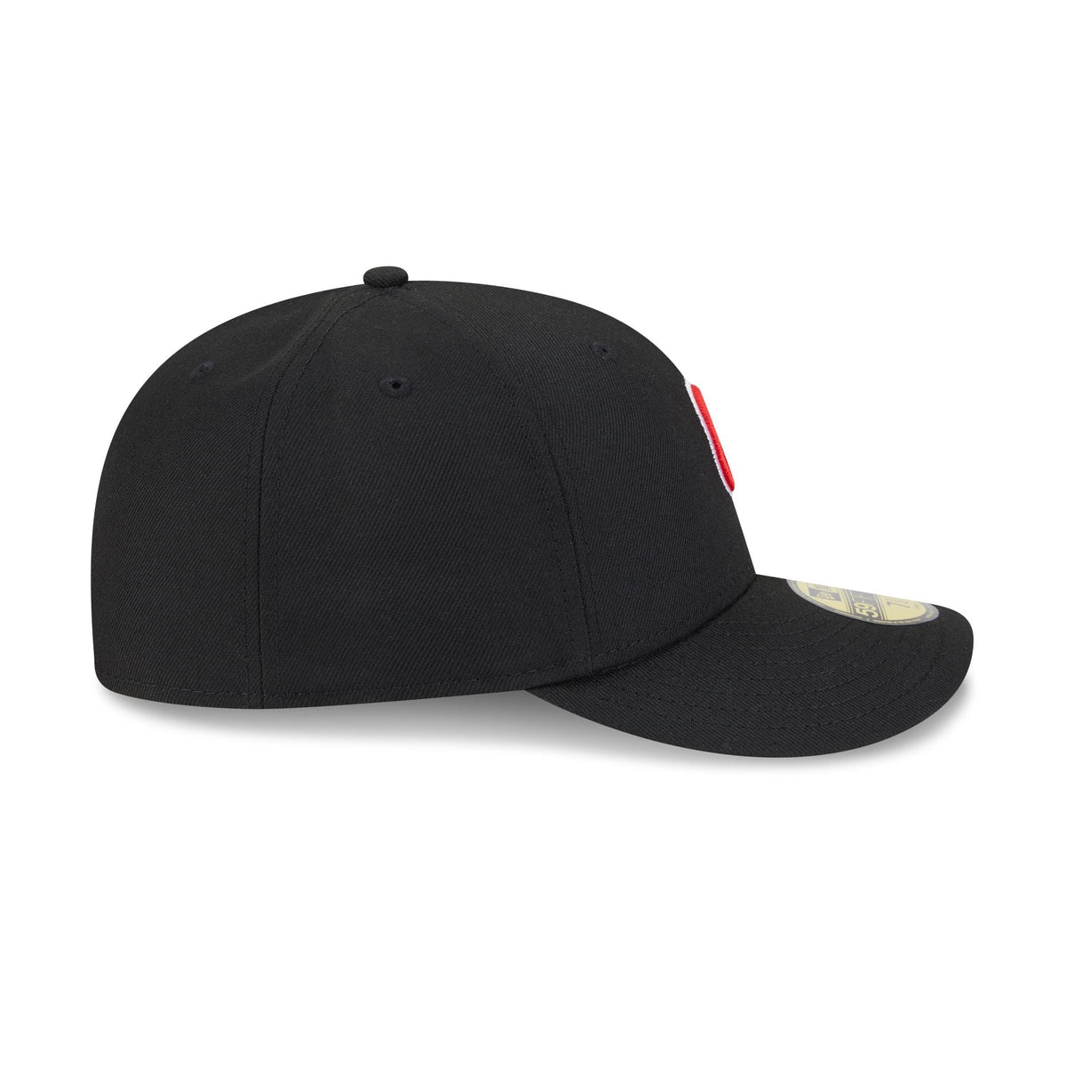 Chicago Cubs Tonal Florals Black 59FIFTY Fitted Hat
