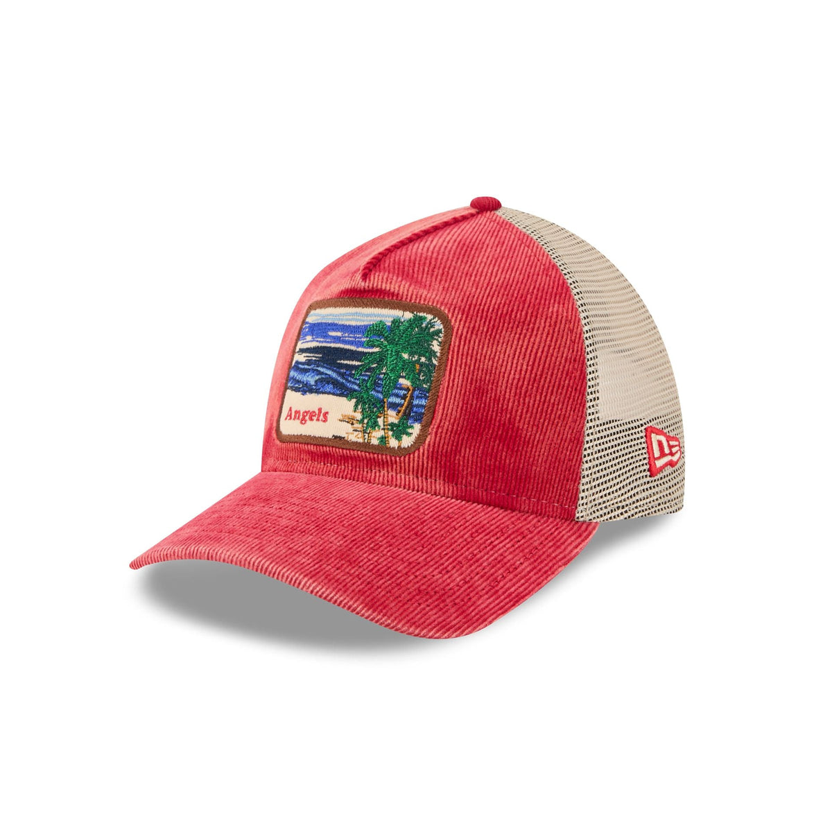 Los Angeles Angels Vintage Landscape 9TWENTY A-Frame Trucker Hat