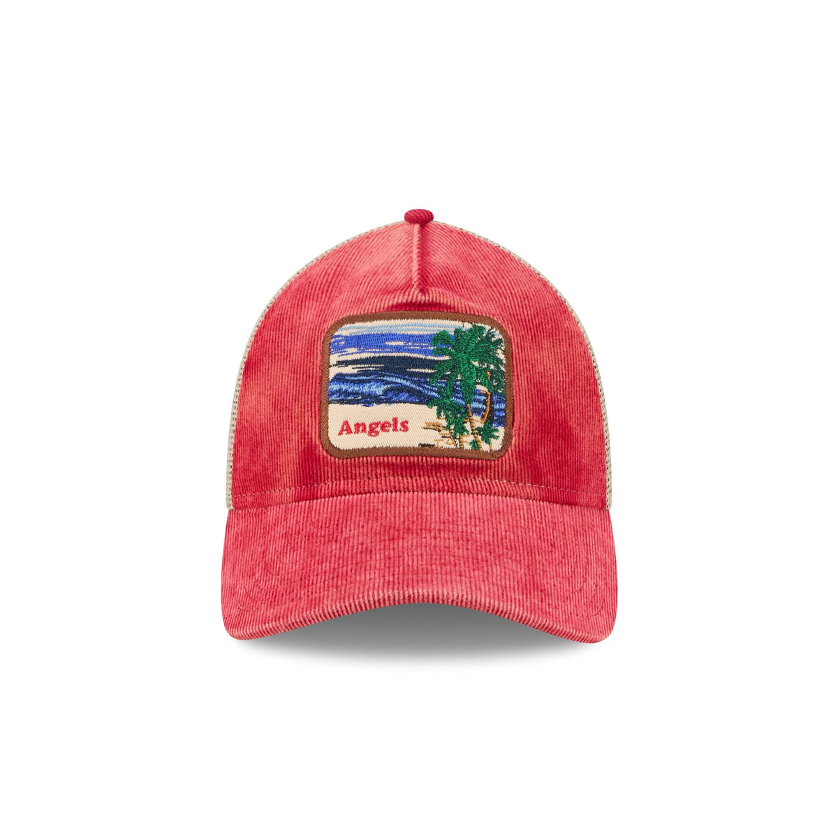 Los Angeles Angels Vintage Landscape 9TWENTY A-Frame Trucker Hat