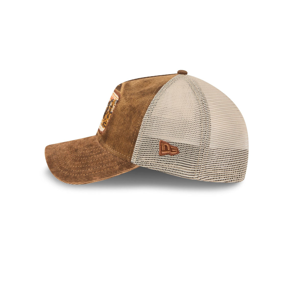 Chicago Cubs Vintage Landscape Brown 9TWENTY A-Frame Trucker Hat