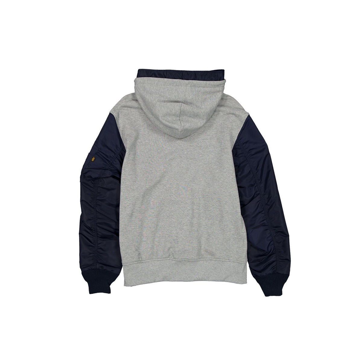 Alpha Industries x Houston Astros Gray MA-1 Full Zip Fleece Jacket