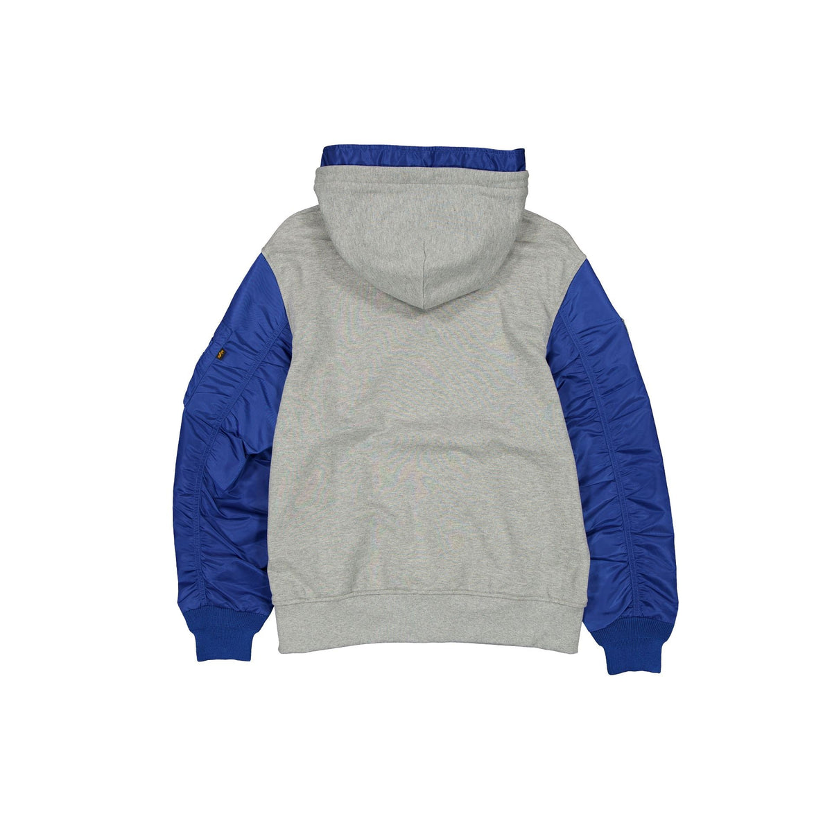Alpha Industries x Los Angeles Dodgers Gray MA-1 Full Zip Fleece Jacket