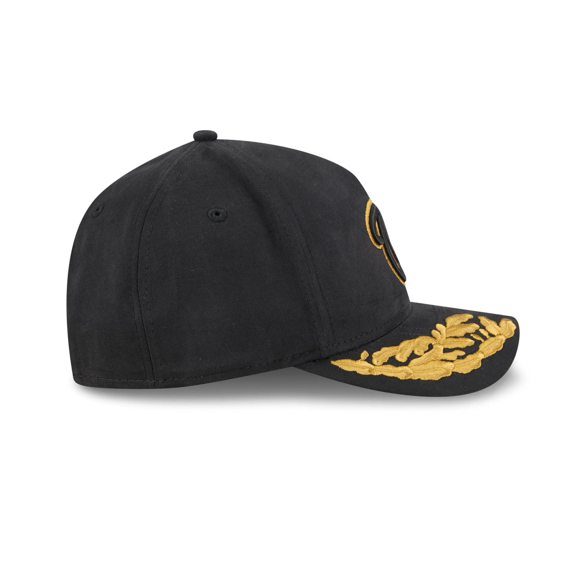 Alpha Industries x Washington Nationals Black 9FORTY M-Crown A-Frame Snapback Hat