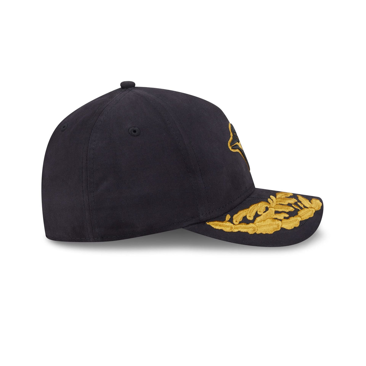Alpha Industries x Toronto Blue Jays Black 9FORTY M-Crown A-Frame Snapback Hat