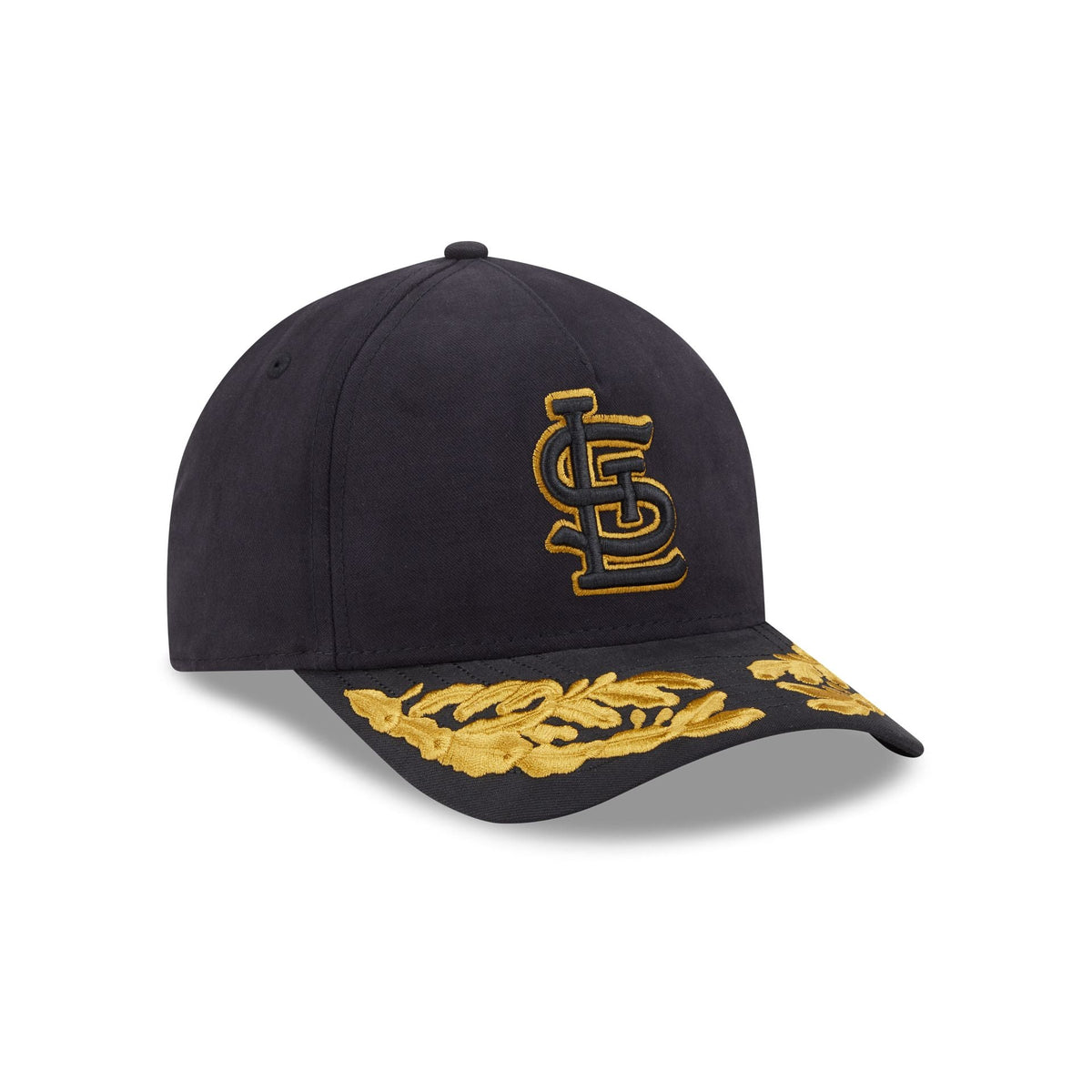 Alpha Industries x St. Louis Cardinals Black 9FORTY M-Crown A-Frame Snapback Hat