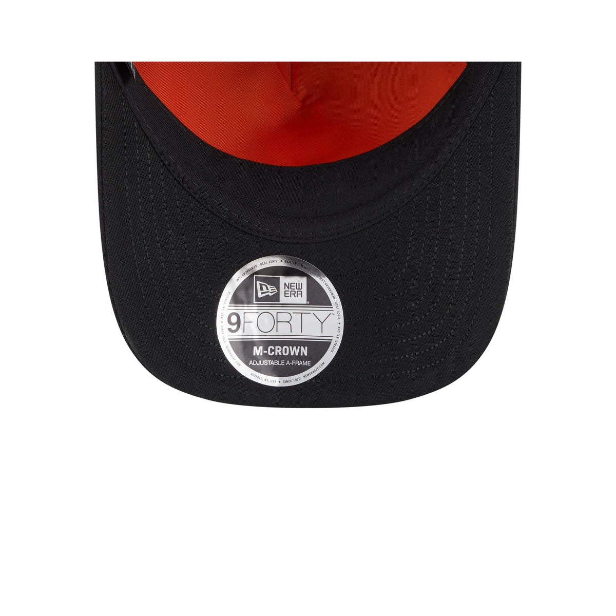 Alpha Industries x New York Mets Black 9FORTY M-Crown A-Frame Snapback Hat