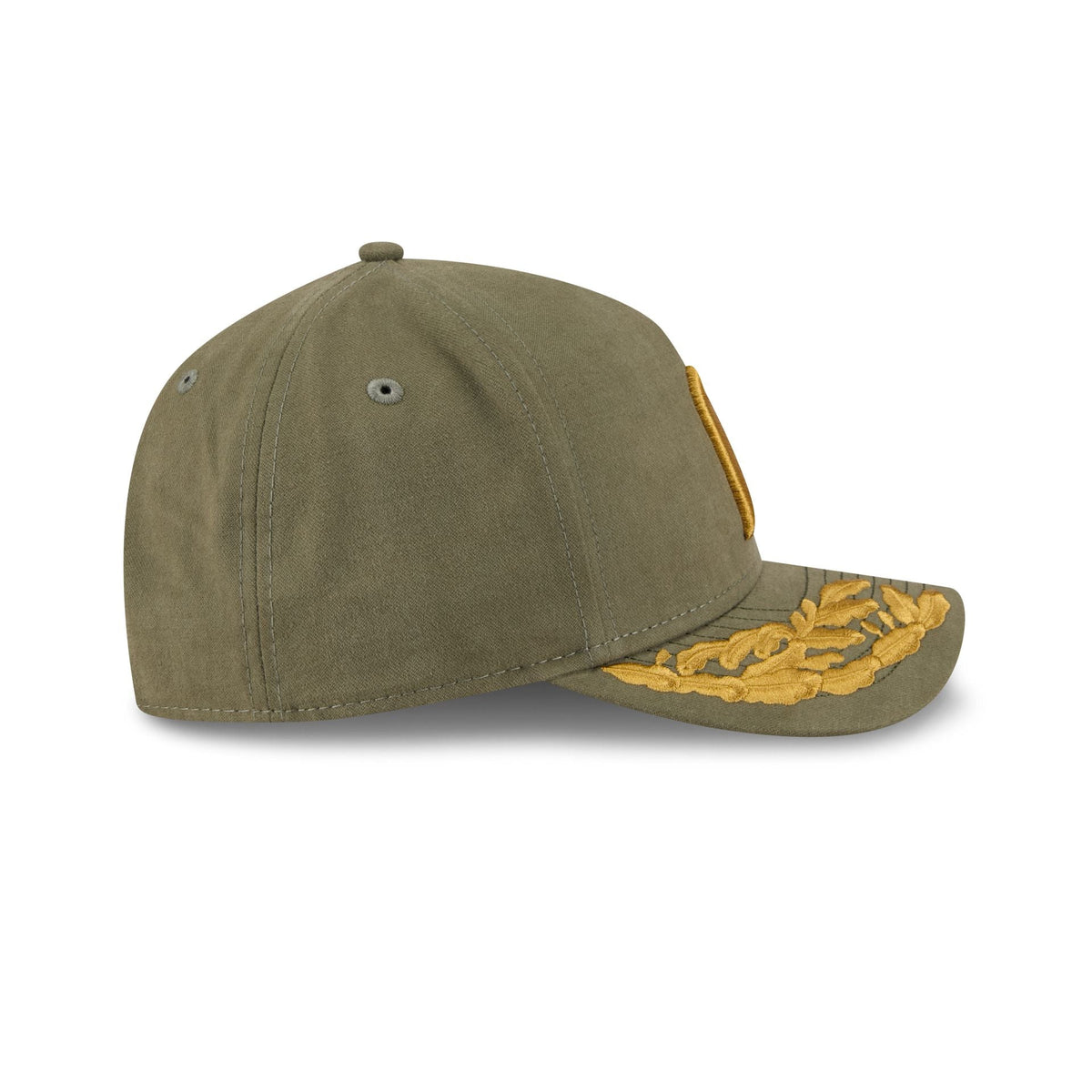 Alpha Industries x Philadelphia Phillies Olive Green 9FORTY M-Crown A-Frame Snapback Hat