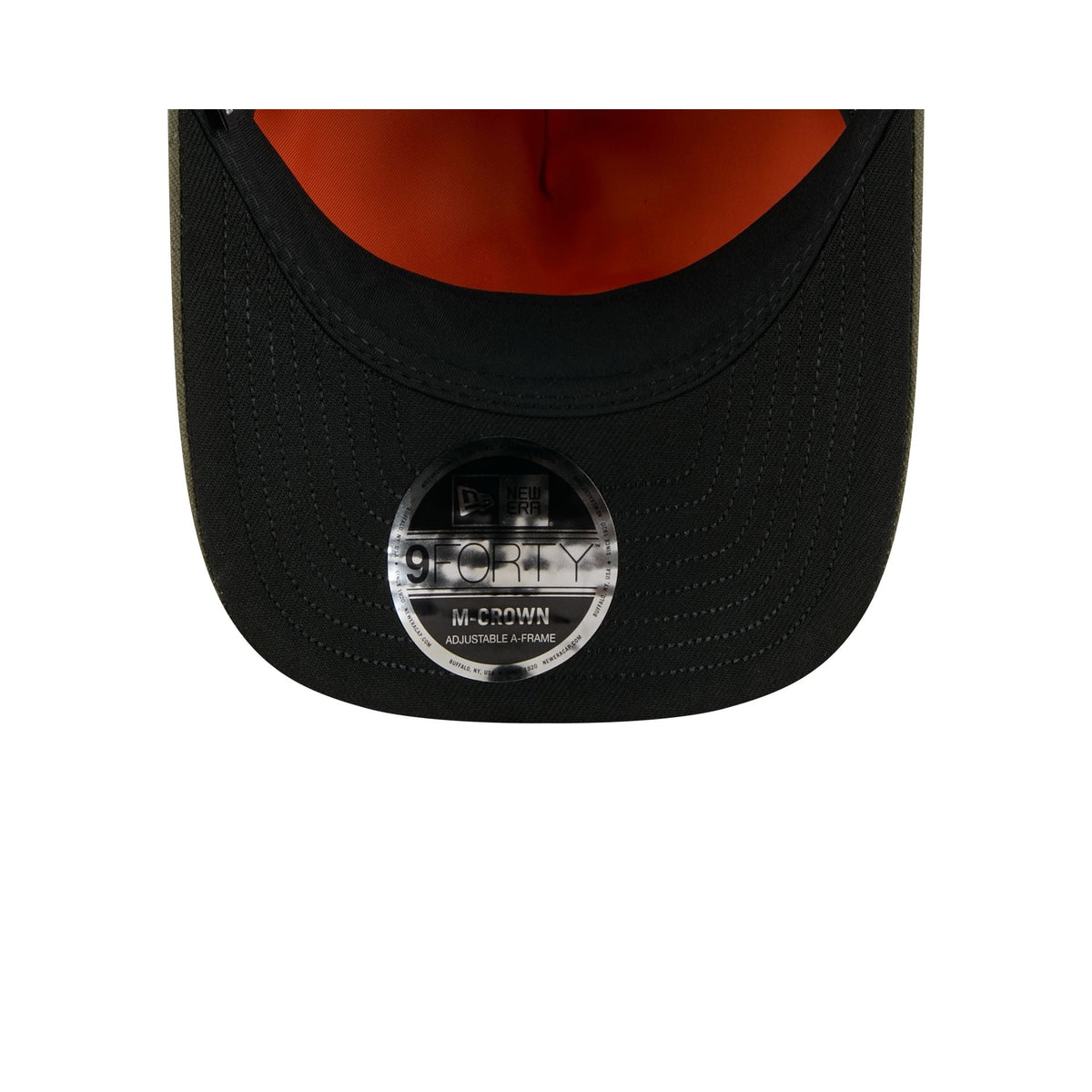 Alpha Industries x New York Yankees Olive Green 9FORTY M-Crown A-Frame Snapback Hat