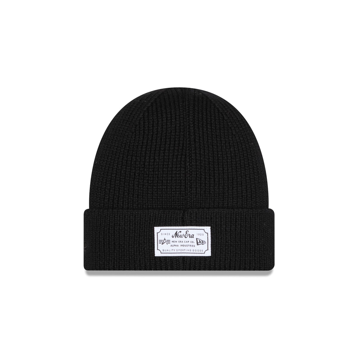 Alpha Industries x Chicago Cubs Black Cuff Knit Hat