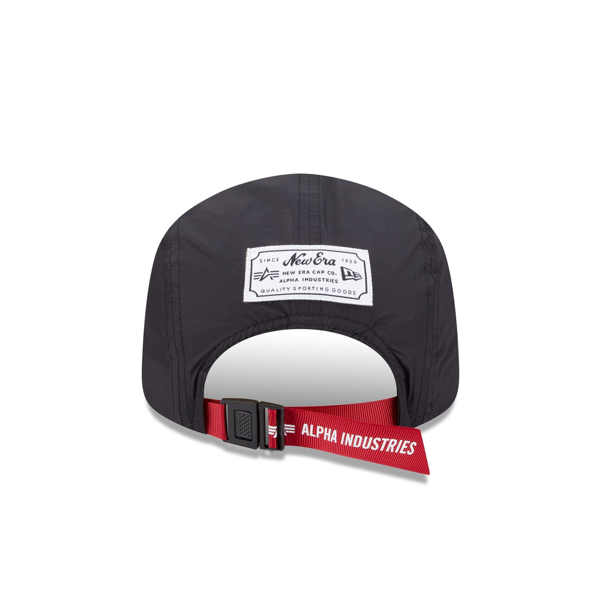 Alpha Industries x Cincinnati Reds Black Runner Adjustable Hat