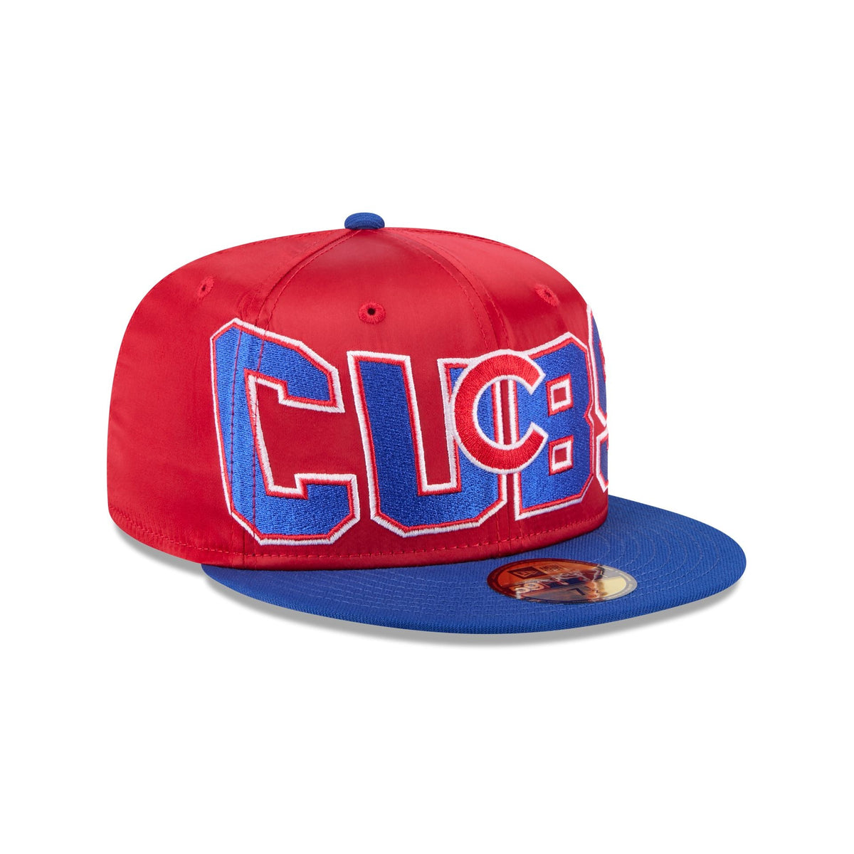 Chicago Cubs Bold Satin 59FIFTY Fitted Hat